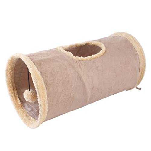 Otherway Tunnel pour Chat, Tunnel Lapin, Tunnel Pliable pour Chat avec 1 Trous, pour Chats, Lapins, Pliable Jeu pour Les Chats Lapins Chiens Cochons d'InAnimaux Compagnie
