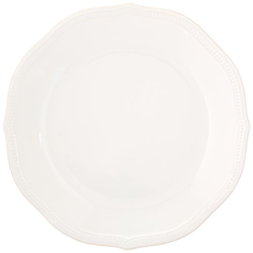 Lenox White French Perle Bead 4Pc Place Setting, 6.45 Lb #TOP2