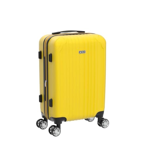 Image of ITACA - Travel Suitcases Set Suitcases 4 Wheels - Travel Luggage Set - Lightweight Travel Suitcases Set Combination Lock, Yellow, Suitcase 66cm, Medium 65 /67 cm