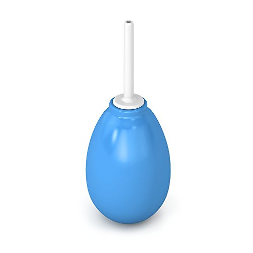 Flents Rectal Syringe, Reusable & Easy to Clean, Blue