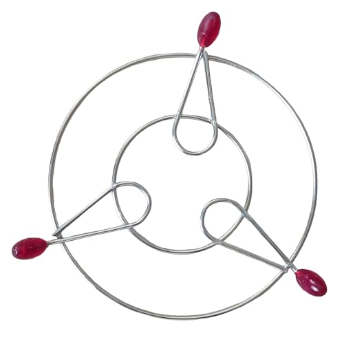 Image of HAZEL Stainless Steel Trivet Stand | Heat Resistant Hot Pot Mat | Kitchen & Dining Table Vessel Holder | Cooling & Steaming Rack