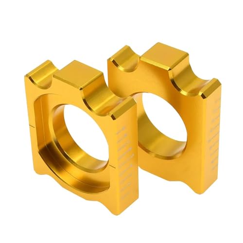 Ajustador de cadena de 25 mm de aluminio CNC para Suzuki RMZ250 y RMZ450 6