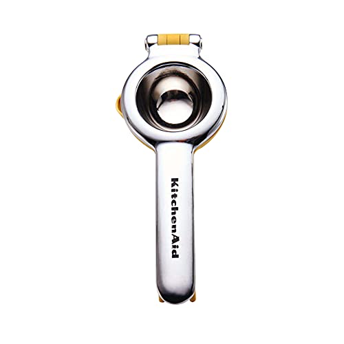 KitchenAid - Citrus Press, Manual Lemon Squeezer Juicer for Lemon, Lime & Orange, Handheld Juicer, Easy Squeeze, Maximum Juice Extraction & Dishwasher Safe by KitchenAid - Used condition - CA$18.99