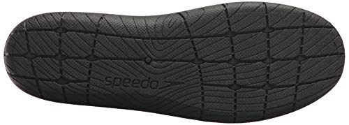 Speedo Mens Tidal Cruiser Water Shoe, Black/Dark Gull Grey, 10 Us #TOP22