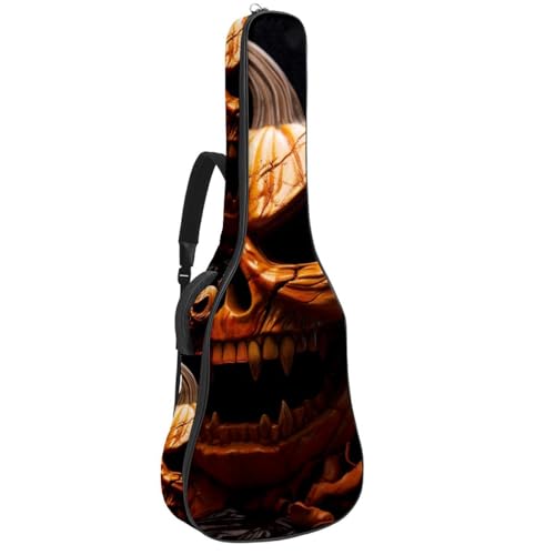 Sac de transport pour guitare basse 101,6 cm étui imperméable en tissu Oxford Halloween