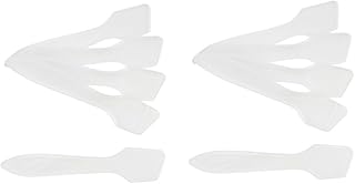 Beaupretty 200 Peças Espátulas De Máscara Espátula De Maquiagem Descartável Espátulas De Creme Facial Colheres De Máscara Facial Raspadores Colher Espátula Colher De Maquiagem Colher