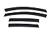 Auto Ventshade [AVS] Ventvisor / Rain Guards | Outside Mount, Smoke Color, 4 pc | 94530 | Fits 2013 - 2018 Ford C-Max ,1 Count(Pack of 4)