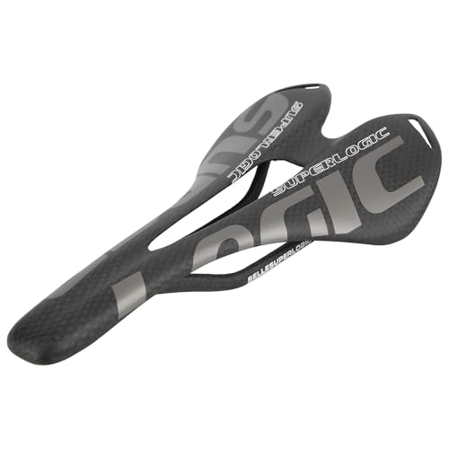 Amazon Agatige Bike Seat, Lightweight Carbon Fiber Mountain Bike Saddle for Men Women, Shockproof Bicycle MTB Saddles Seat Breathable Cycling Saddle Cushion for Mountain Biking Road Cycling #ad