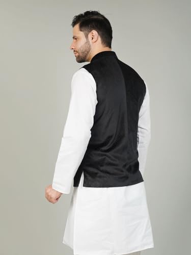 Image of WINTAGE Men's Velvet Maroon Waistcoat