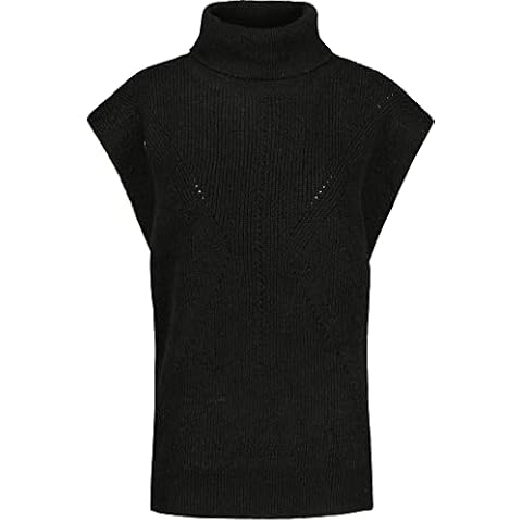 Pull-over Garcia Noir Femme Cover