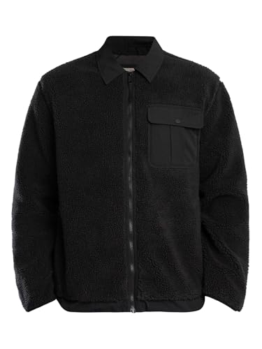 Levi's Para Hombre. 003AX-0002 Chaqueta Joonie Sherpa Negro (S), Casual, PoliéSter - 8