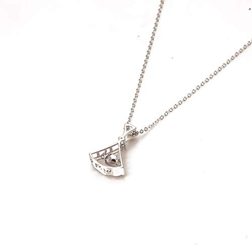 Collar de Plata 925 Chapado en Oro para Lucir Impecable en el Trabajo 2
