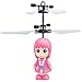 Flying Regalos para Niñas Juguete Antiguo, Mano USB Mini Aviones No Tripulados Zángano, Control Mano Quadcopter Ball, Flying Juguetes para Los Niños Muchachas Los Juegos Interior,B