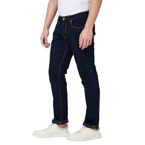 Image of Spykar Men's Rover Regular Fit Mid Rise Casual Jeans