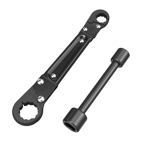 Image of Holdly Angle Stop Wrench, Plumbing Tool for 3 /8- and 1 /2-Inch Valves