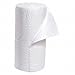 Absorbent Roll, Absorbs 49.8 gal. Oil-Based Liquids, White