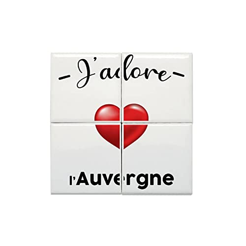 Carreaux céramique décoratifs Auvergne Clermont-Ferrand, le cadeau idéal pour amoureux de la région