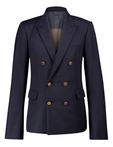 Women's Business Blazer Double Breasted Suit Jacket Work Outgoing Office Lady