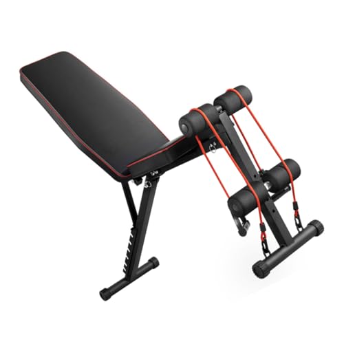 POPETPOP 1pc Foldable Sit-up Board Sit-up Aid Fitness Equipment Exercise Bench for Comfortable Safe