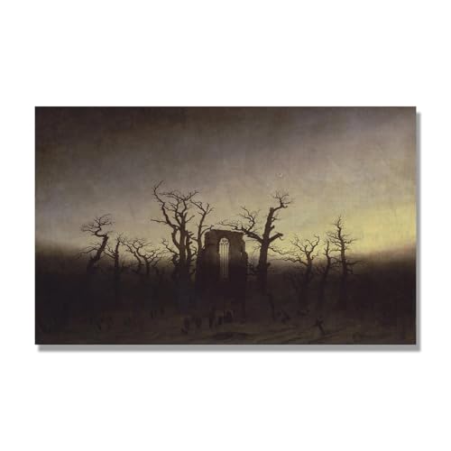 Tableau sur toile Dans Oak Forest 30x48cm pour décoration murale salon moderne