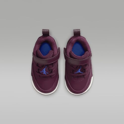Jordan Spizike Low Baby/Toddler Shoes (FQ3952-641, Bordeaux/Sail/Hyper Royal)4