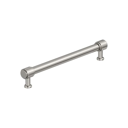 Amerock 7-9/16" Faircrest Satin Nickel Drawer Pull