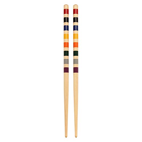 AmishToyBox.com Family Traditions 8-Player Croquet Set with Wooden Stand - Thumbnail 4