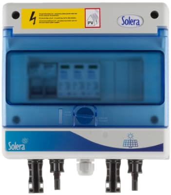 Cadre photovoltaïque DC SOLERA FV111016 coffret de protection 1 entrée 1 sortie