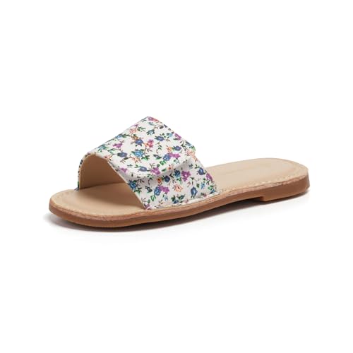 Image of THEE BRON Girls Cute Slip-On Slippers Stylish Sandals for Toddlers & Kids