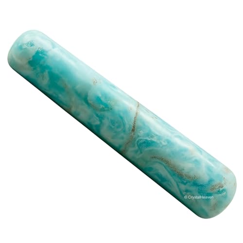 Image of Caribbean Calcite Crystal Wand - Smooth Crystal Wand for Energy Healing, Chakra Balancing, Meditation and Home Decor - Crystals and Healing Stones for Gift