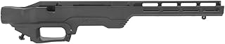 LSS Gen2 Ruger American SA RH Black Chassis, Gun Stock Accessory (104168-BLK)