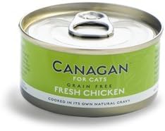 Canagan Cat Cans Fresh Chicken 75gmTins (Pack of 12 Tins)