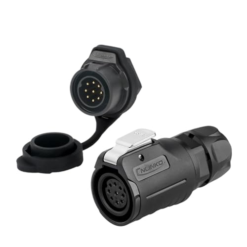 Connecteur circulaire étanche LP16 M16 idéal pour vos projets d'éclairage LED extérieur