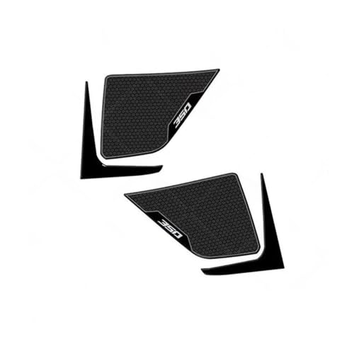 Protection réservoir moto pour ADV 350 (2022-2023) en caoutchouc noir
