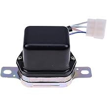 FridayParts Replacement 12V Voltage Regulator 026000-2121 70000-65398 0260002121 7000065398 Compatible for Kubota L175 L185 L225 L245 Ford 1100 1101 1200 1300 1979-82 Tractor