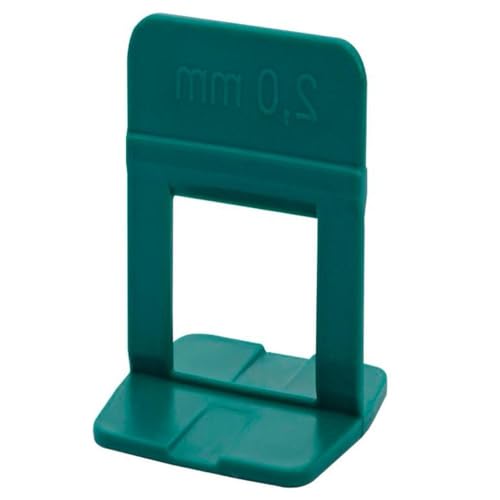 ESPACIADOR P/NIVELACIÓN SLIM 2 MM - BOLSA C / 100 STÜCK - GRÜN