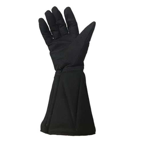 DJJYCTNM Guante de Esgrima, Guante de Cuero Artificial, Equipo de Esgrima, Guantes de Entrenamiento para Adultos y Niños (Mano Derecha/Mano Izquierda) (Color : Right Hand, Size : 9#)