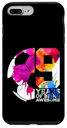 9 YEARS OF BEING AWESOME FOOTBALL 9TH BIRTHDAY �X�}�z�P�[�X iPhone 7 Plus/8 Plus �p