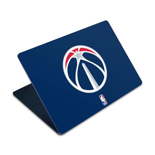Skin vinyle MacBook Air 15 M2 licence officielle NBA Washington Wizards bleu marine