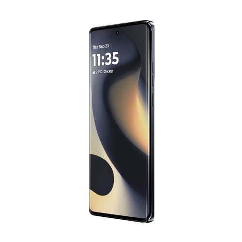 Image of Motorola Moto Edge 2024, 256GB + 8GB RAM, Midnight Blue - Unlocked (Renewed)