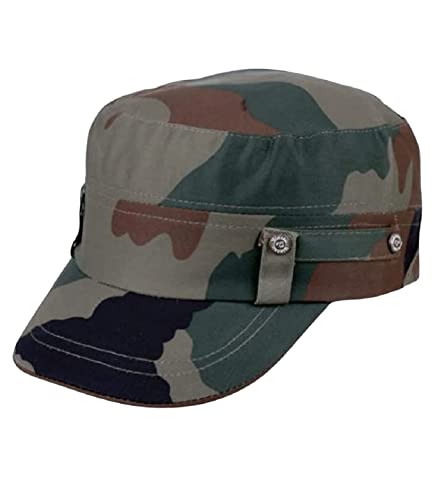 Zacharias Cotton Men's Camouflage Army Printed Baseball Cap C-111...