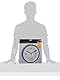 TFA Dostmann Analoge Kinderwanduhr Tick & Tack, 60.3058.06.90, für Mädchen und Jungs, farbenfroh, zum Uhrzeit Lernen, mit Markierungen, bunt, Kunststoff, Glas, blau, L310 x B50 x H340 mm