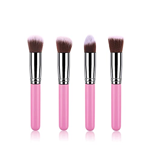 Cemaystic ���C�N�u���V�Z�b�g 4�_ - �g�ѕ֗��ŗ��s�ɂ��œK�A�_�炩���G��̉��σc�[�� (Pink Silver)