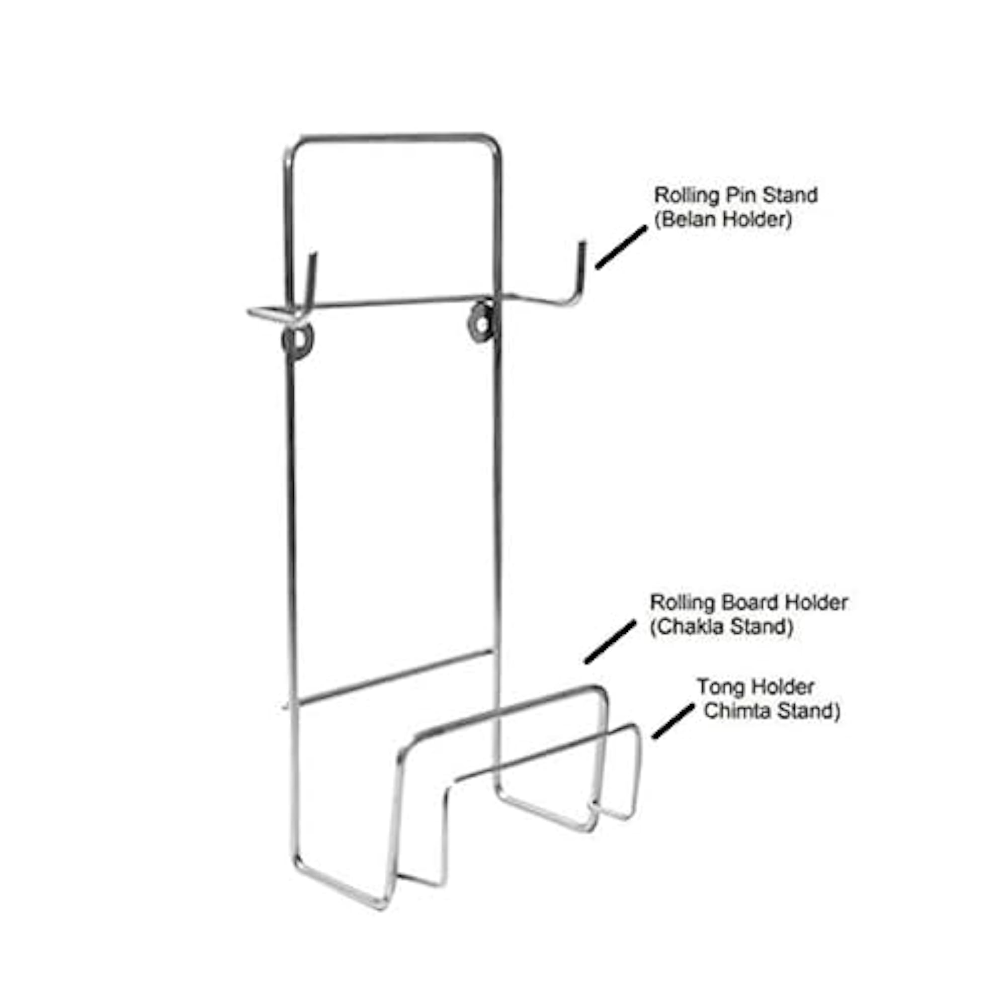 Stainless Steel Plate Stand and Wall Mounted Kitchen Organizers