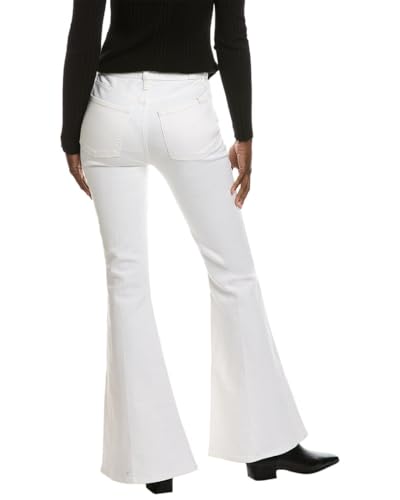 7 For All Mankind womens Megaflare in Clean White2