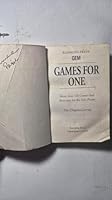 Games for One: More Than 100 Games and Activities for the Solo Player (Running Press Gem Series) 1561385778 Book Cover
