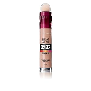 Maybelline New York Abdeckstift, Instant Anti-Age Effekt Concealer, Löscher mit Mikro-Lösch-Applikator, Nr. 03 Fair, 6,8 ml