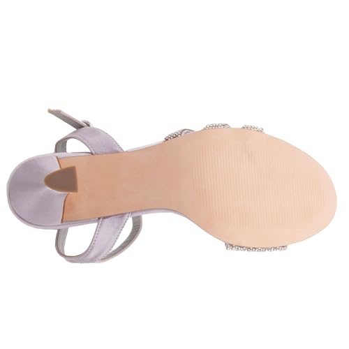 David Tate Womens Trio Embellished Ankle Strap Heels3