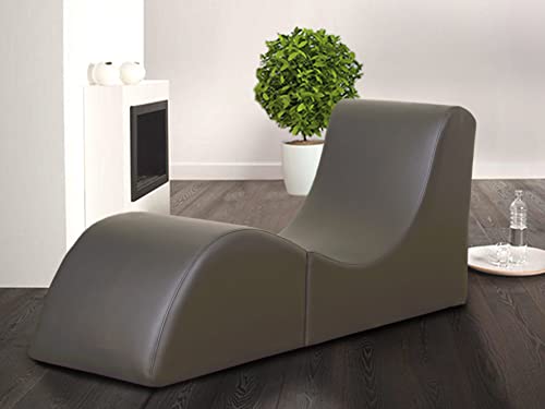 by nito Sex Sofa Erotik Couch Tantra Sessel Kamasutra Liege Love(grau, Kunstleder)