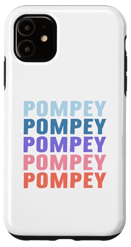 Carcasa para iPhone 11 Divertido regalo con nombre Pompey personalizado
